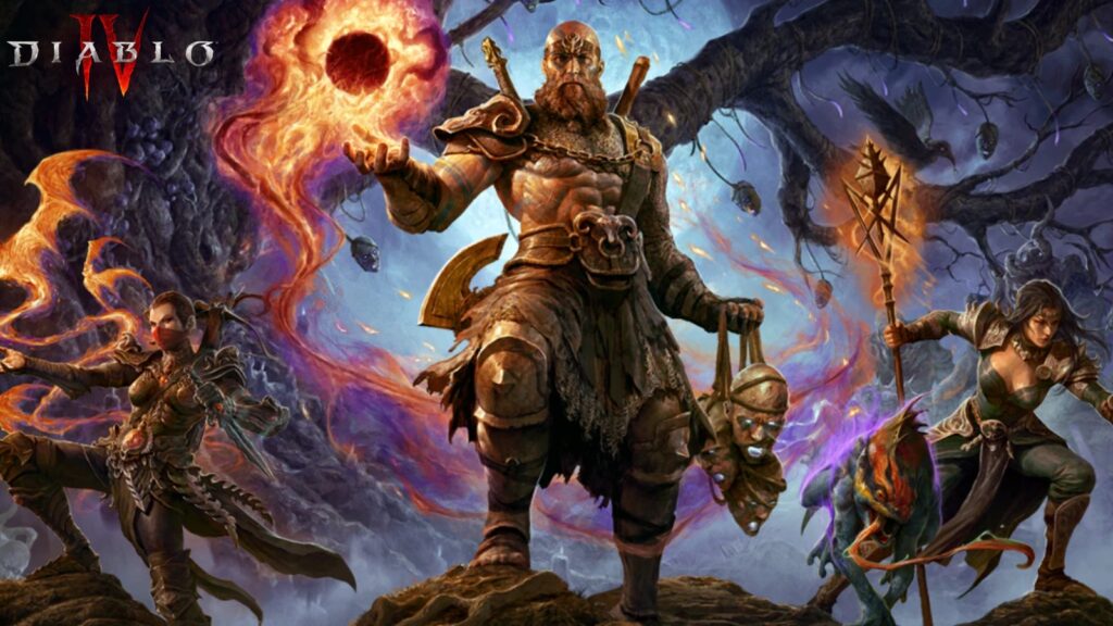 an image of some characters in Diablo 4 Season 7