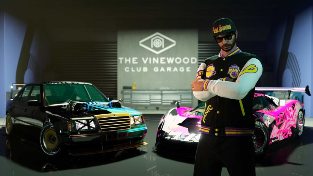 an image of the Vinewood Club Garage in GTA 5