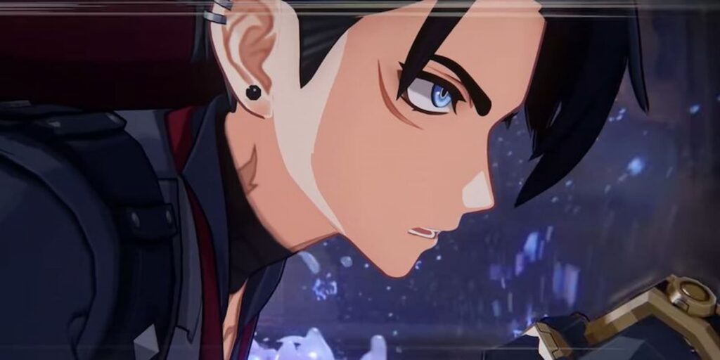 A screenshot of Wriothesley from an in-game cinematics.