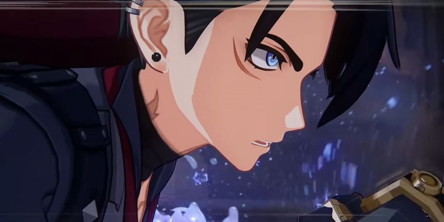 A screenshot of Wriothesley from an in-game cinematics.