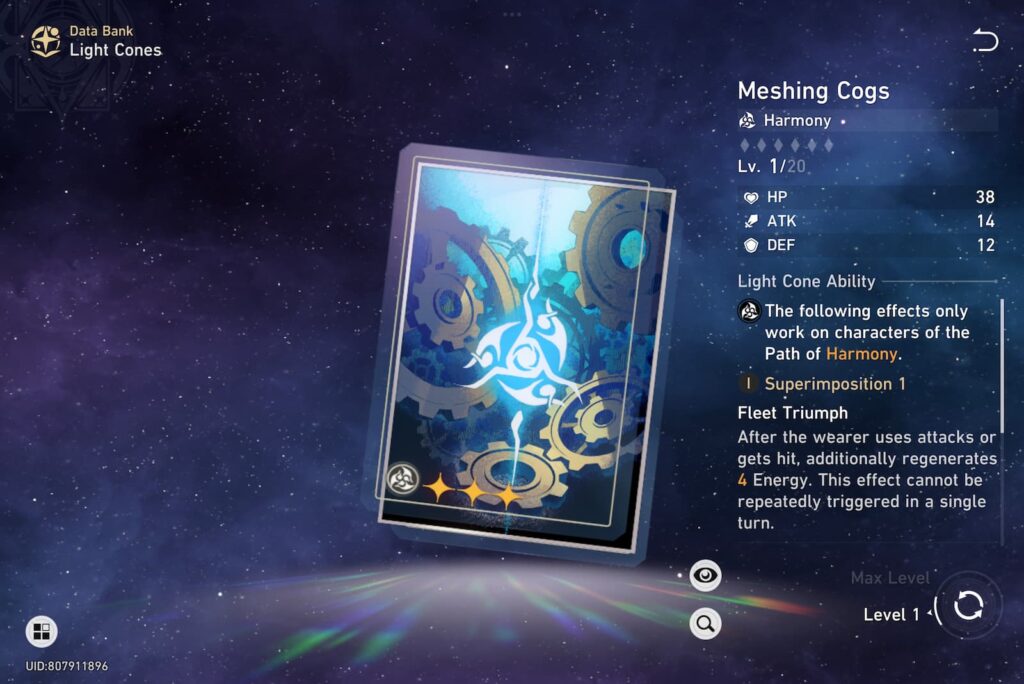 A 3-star Lightcone only if you lack all other options