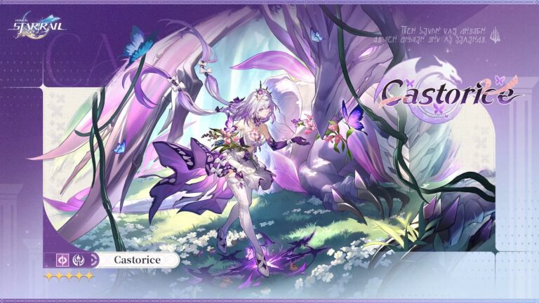 A promotional Image for Castorice from Honkai Star Rail