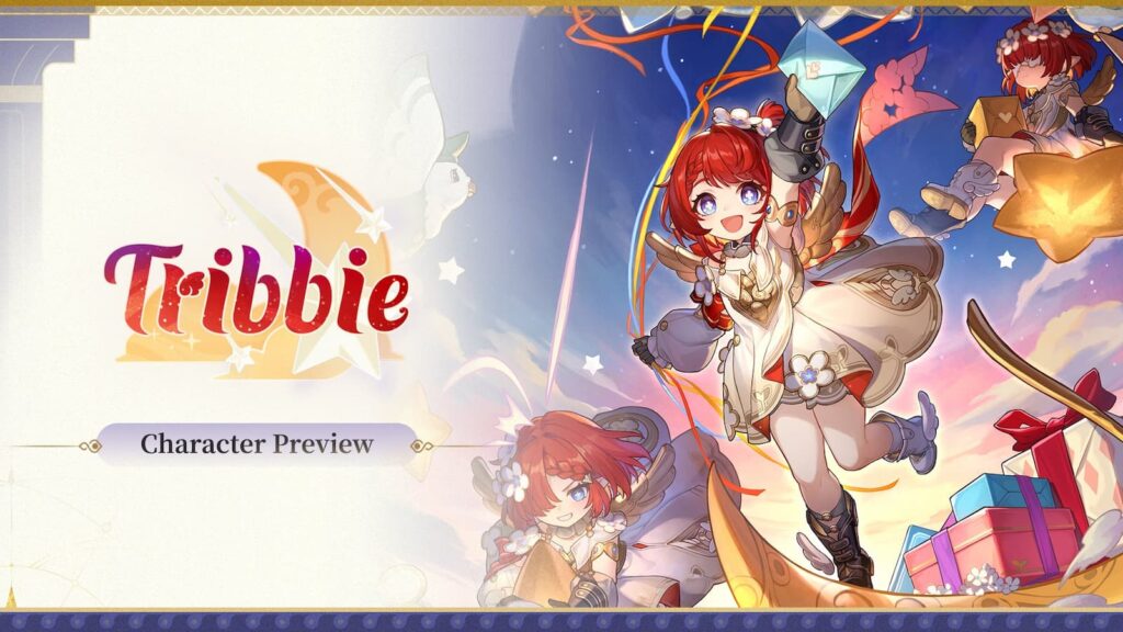 This is the promotional image for TRibbie used by HoYoverse on their X post.