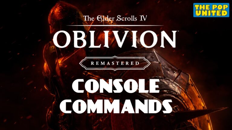 All Oblivion Remastered console commands