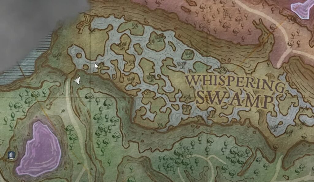 Whispering Swamp, a location in the world of Ashenfall