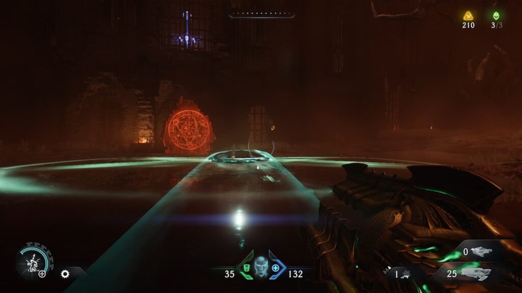 In game weapon