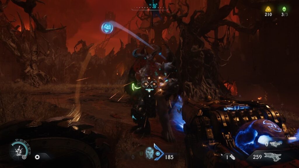 A powerful weapon from DOOM The Dark Ages