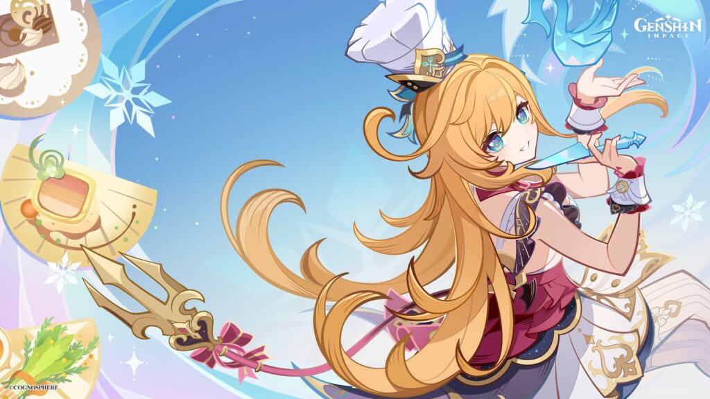 Promotional Image of Escoffier used by HoYoverse