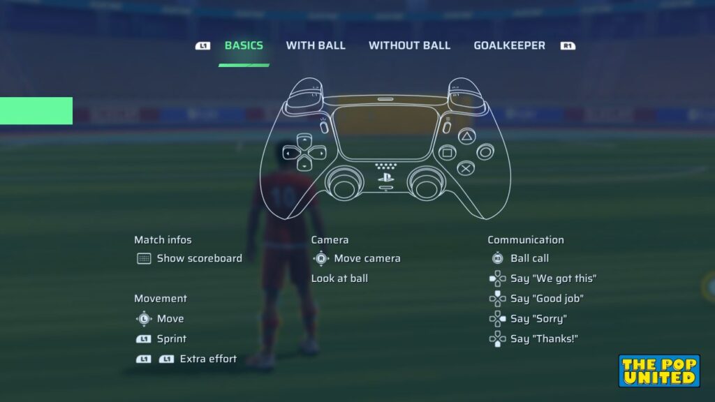 all rematch controller controls
