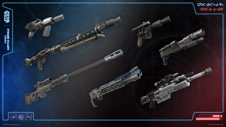 all fortnite chapter 6 season 3 weapons