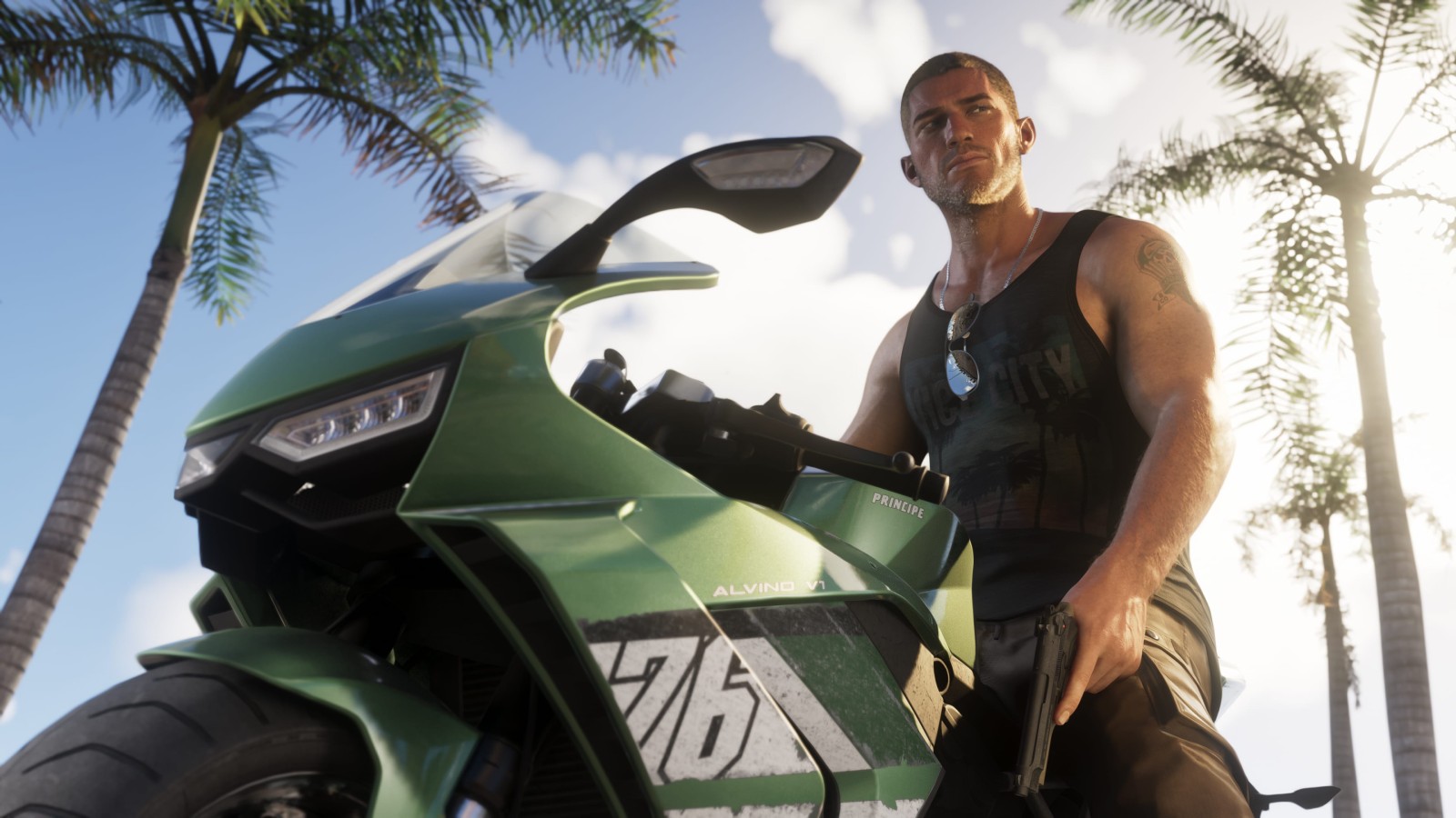 an image of Jason Duval on a bike in GTA 6