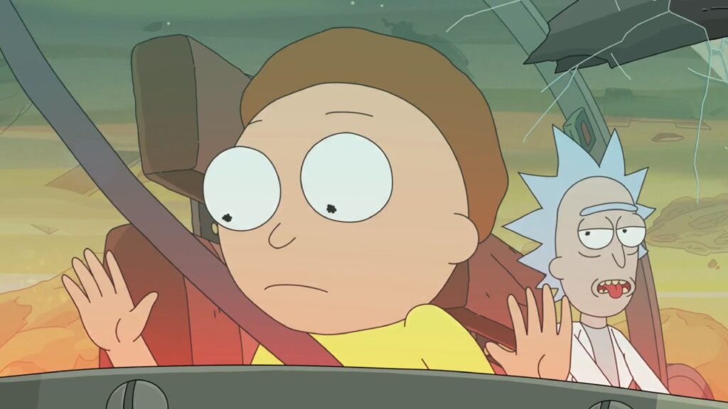 an image of Rick and Morty in season 8