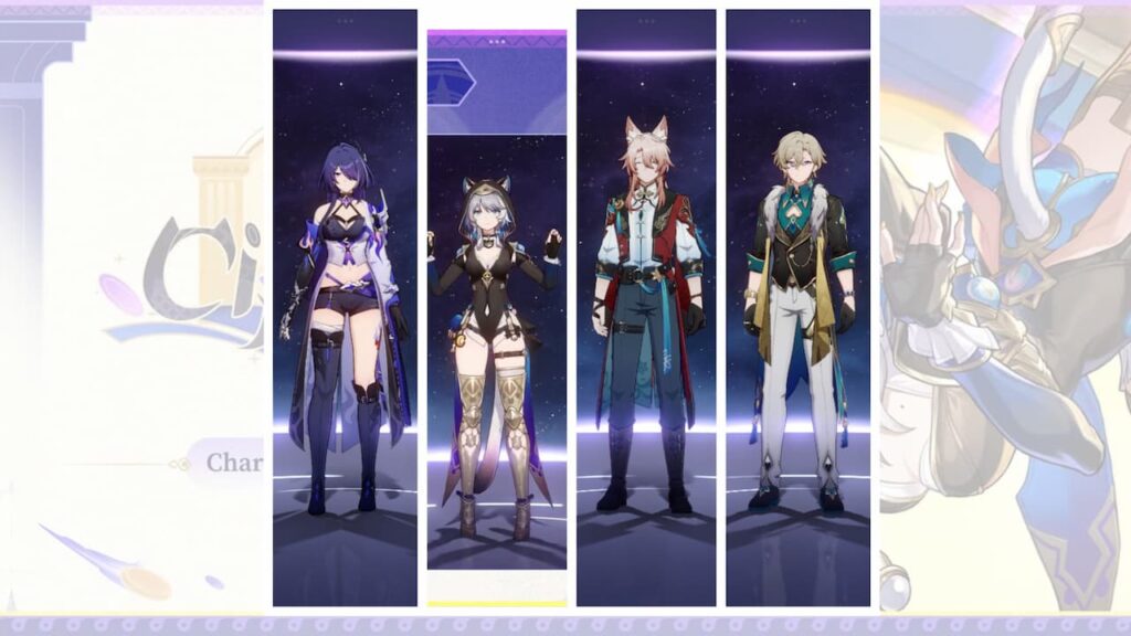 In this Cipher team comp, Archeron is the main DPS.