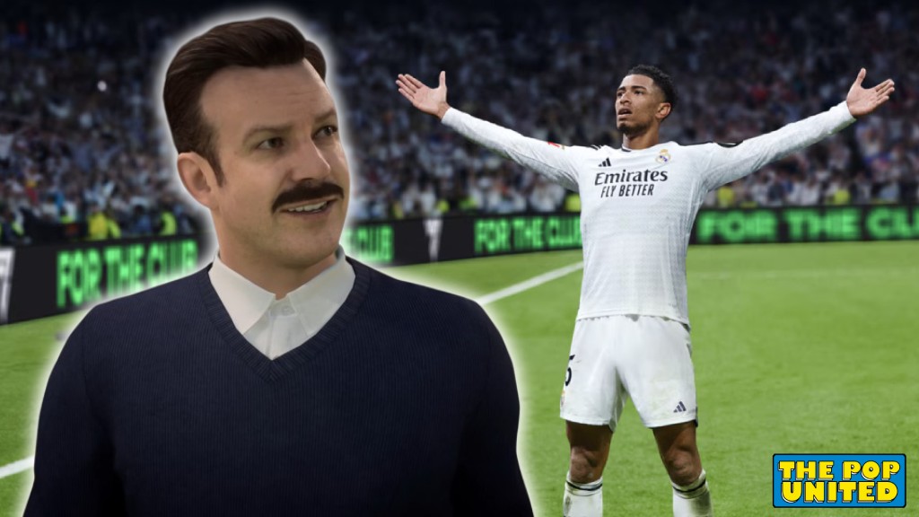 an image of Ted Lasso and Jude Bellingham