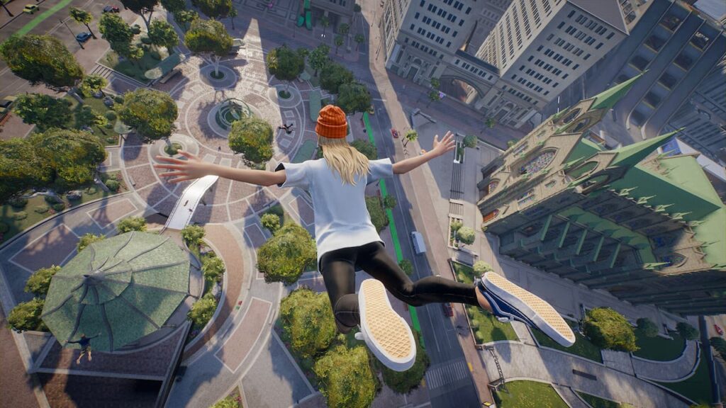 San Vansterdam is a city full of parkour challenges
