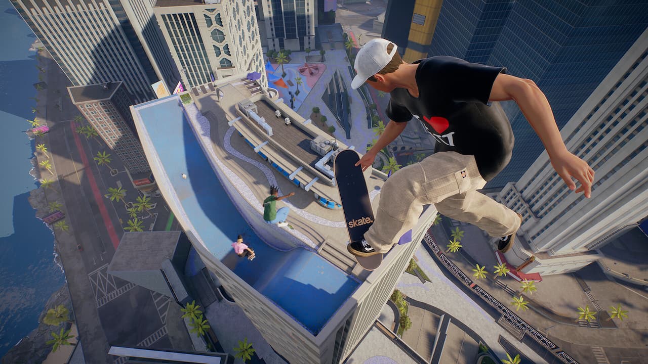 Skate 4 is a physics based skateboarding game